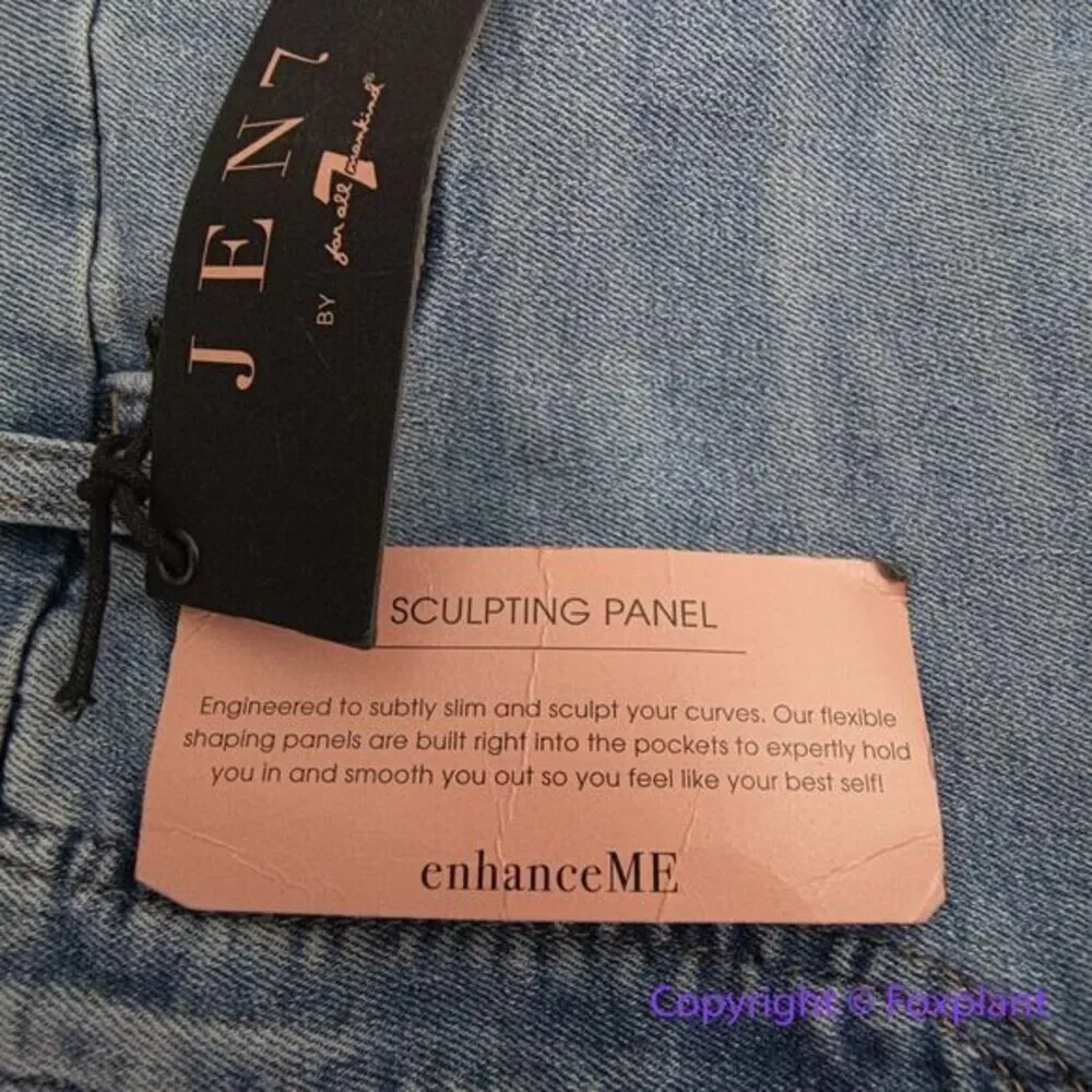 New! Jen7 by 7‎ for All Mankind slim boyfriend jeans, size 10